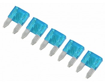 15 Amp Mini Blade Fuses (5 Per Pack)